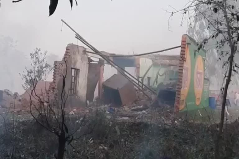 Explosion in firecracker factory kills three in UP's Shamli