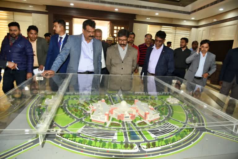 CM Hemant Soren inspected the new assembly building