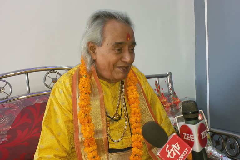 pandit chhannu lal mishra visited sonbhadra