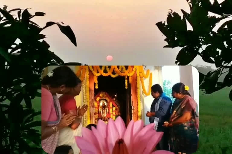 Radha saptamini celebrationsin suryanaraya temple chikkavarma