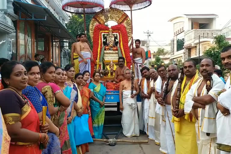 Sri Venkateswara Swamy Rathasaptami Celebrations in Kavali