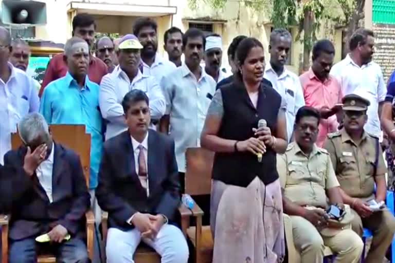 செங்கல்பட்டு மாவட்டம் சாலை பாதுகாப்பு, Road safety rally held by police near Maduranthanam, காவல்துறையினர் நடத்திய சாலைப் பாதுகாப்பு பேரணி