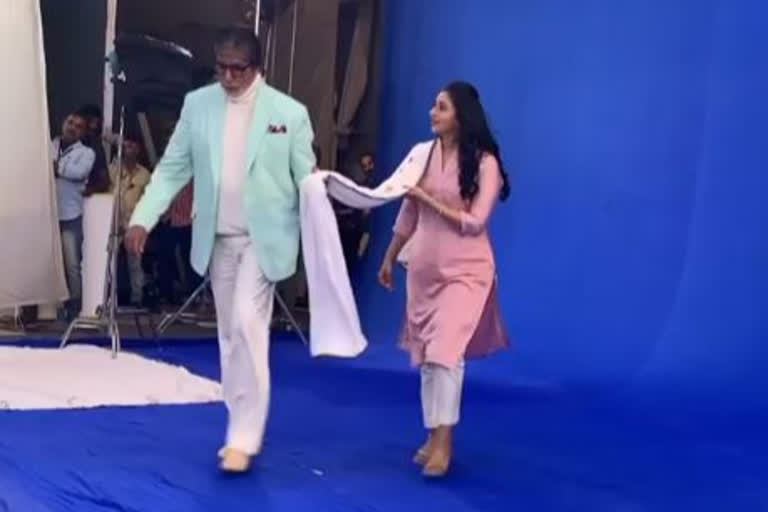 amitabh bachchan, amitabh bachchan news, divyanka tripathi, divyanka tripathi news, divyanka tripathi video, amitabh bachchan and divyanka tripathi video