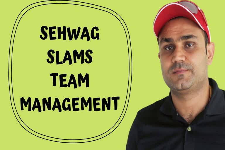 Sehwag questioned if Rishabh Pant is a match-winner, then why is out of the team?