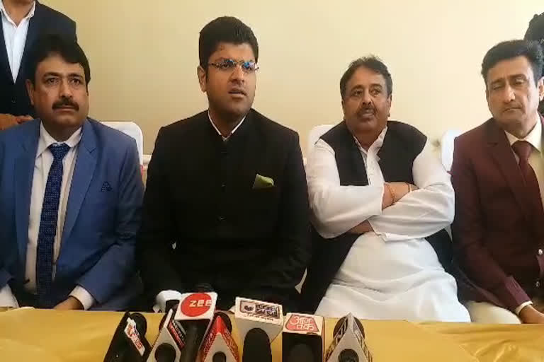 deputy chief minister dushyant chautala, उप मुख्यमंत्री दुष्यंत चौटाला