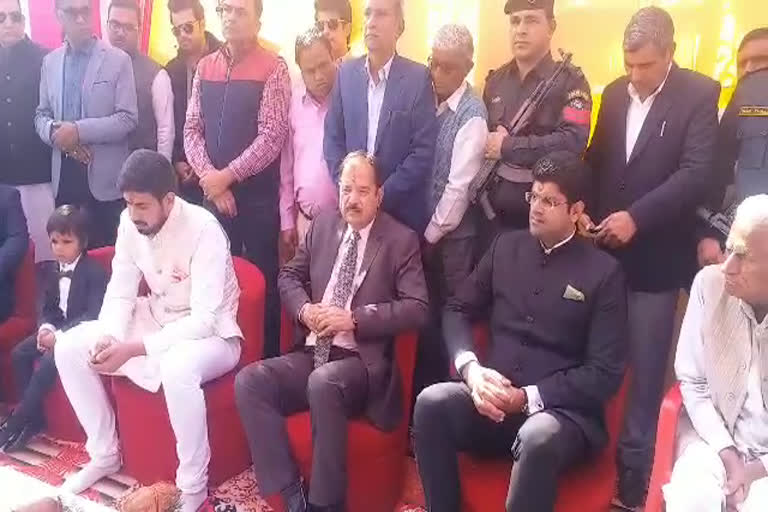 झुंझुनू की खबर, Deputy Chief Minister Dushyant Chautala