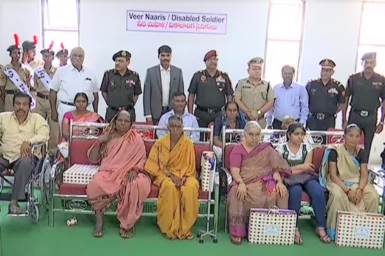 Collector awareness program with ex servicemen at nizamabad