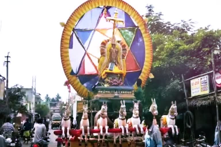 Sri Radha Saptami function at Kumbakonam Perumal Temples