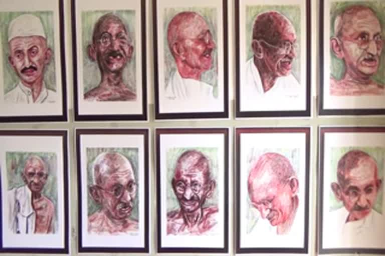 മഹാത്മ ഗാന്ധി  ഇടുക്കി വാര്‍ത്തകള്‍  idukki news  Mahatma Gandhi  photo exhibition in Kumali