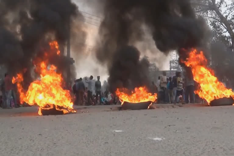 city hospital for protest in baragarh