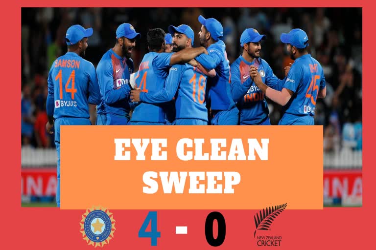 NZ vs IND, 5th T20I