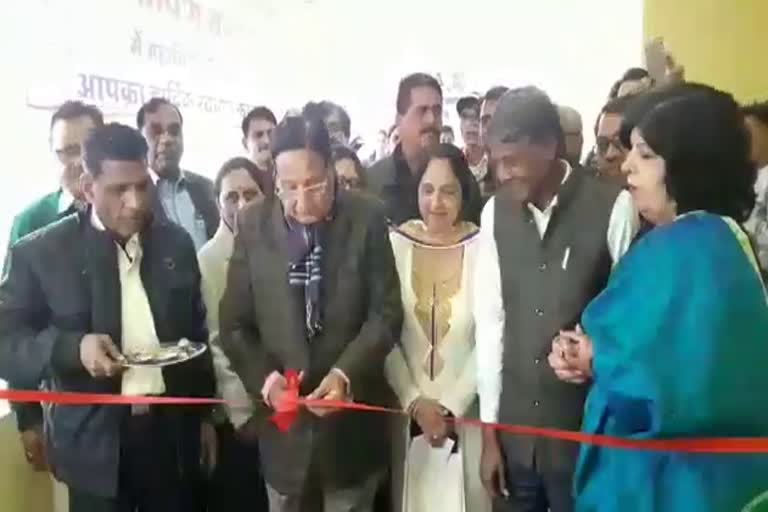 inauguration of laboratory room, कोटा में शांति धारीवाल