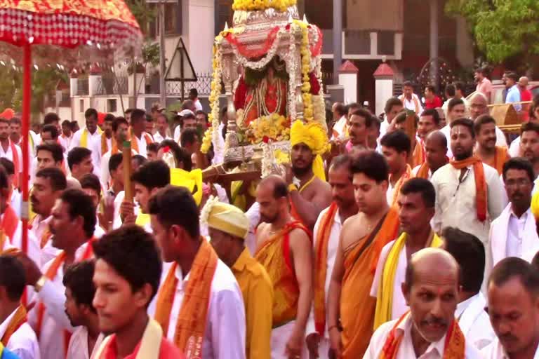 god-venkataramana-pallakki-celebration