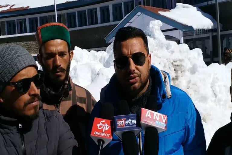 Kinnaur Youth Congress attacks bjp government