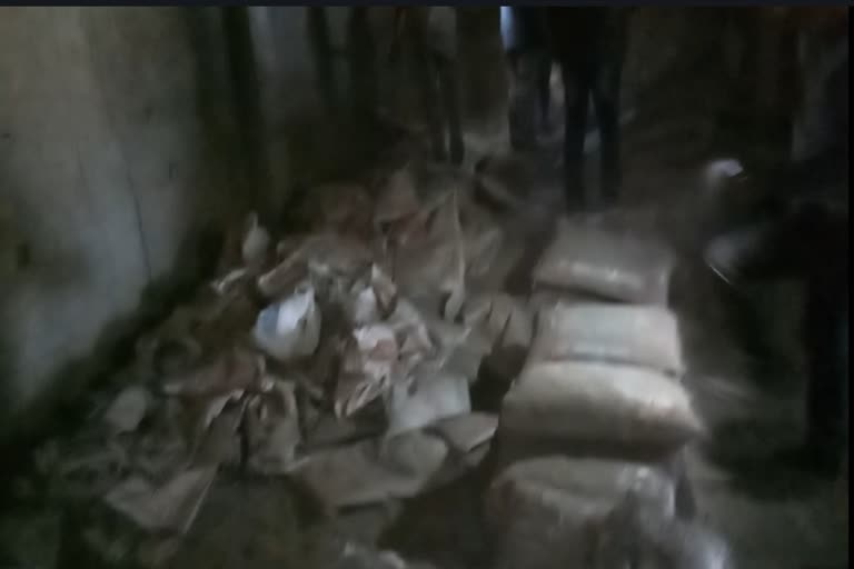 Crime branch raid in fake cement factory