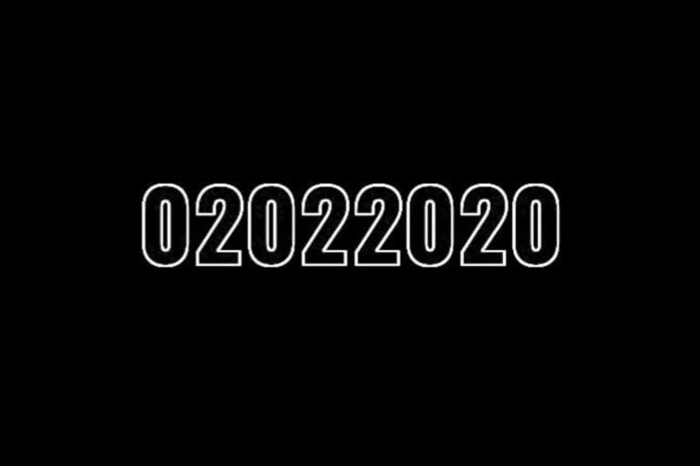 02/02/2020 - Palindrome date of the century