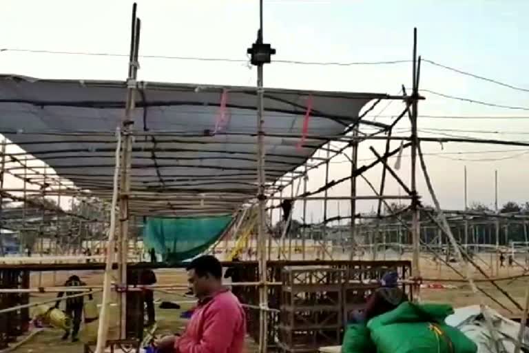 Preparations complete for JMM's Foundation Day in Dhanbad