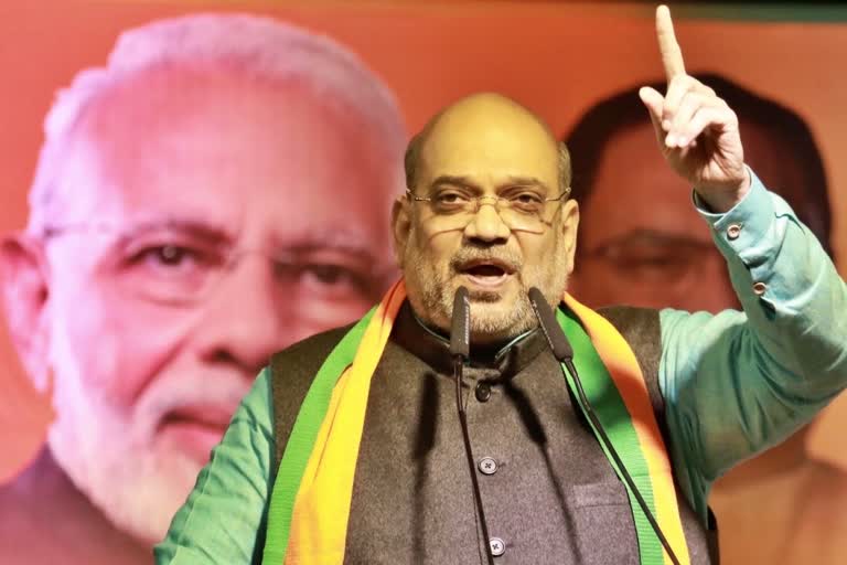 amit shah addresses rally in delhi target kejriwal