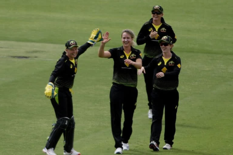 australia women vs india women 3rd match womens t20 tri series 2019-20