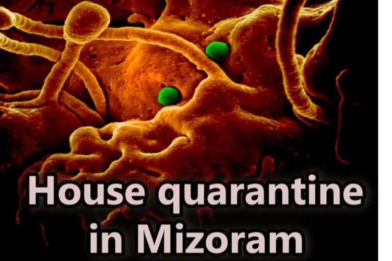 Coronavirus scare  coronavirus outbreak  Coronavirus fear in Mizoram  E-visa restriction from India considering coronavirus outbreak  കൊറോണ വൈറസ്  മിസോറാമില്‍ രണ്ട് പേര്‍  നിരീക്ഷണത്തില്‍  ഐസ്വാൾ