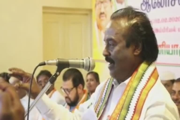 vasantha kumar open talk