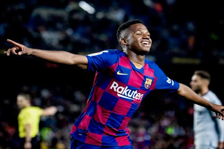 അന്‍സു ഫാറ്റി വാർത്ത  ansu fati news  laliga news  ലാലിഗ വാർത്ത  BARCELONA news