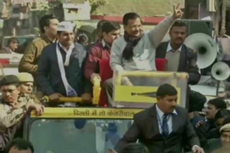 Kejriwal's road show