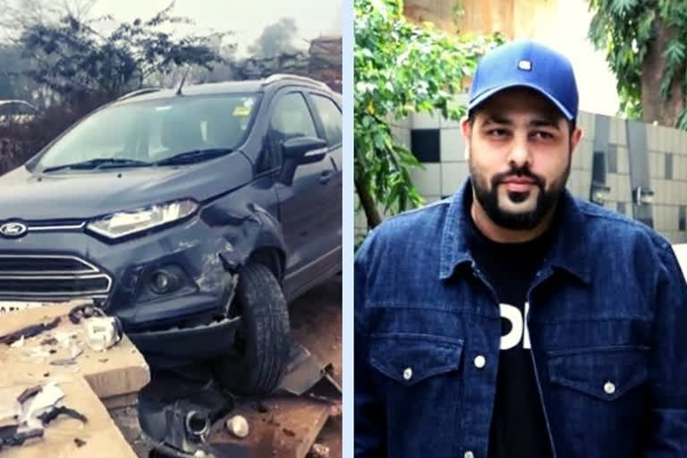 Badshah meets with car accident in Punjab