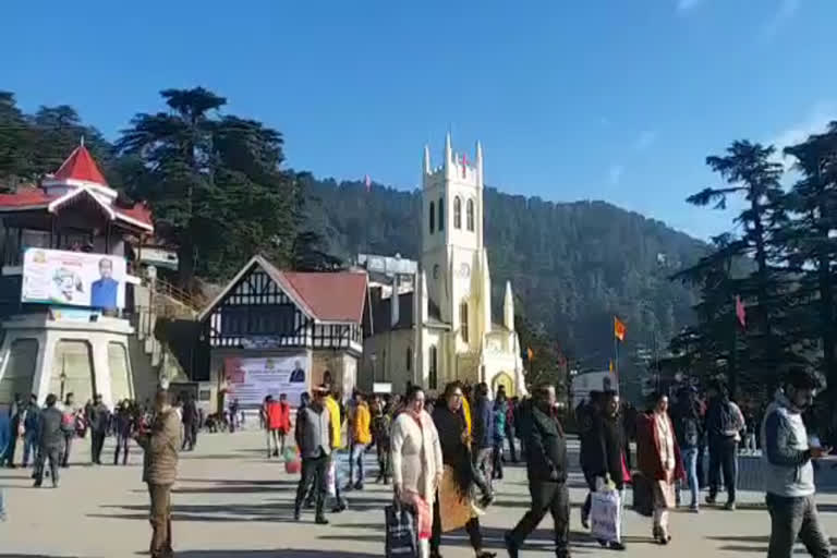 Meeting regarding smart city work in Shimla