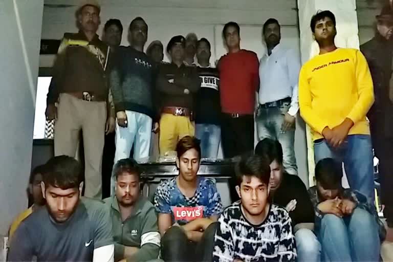 7 आरोपी गिरफ्तार,  7 accused arrested