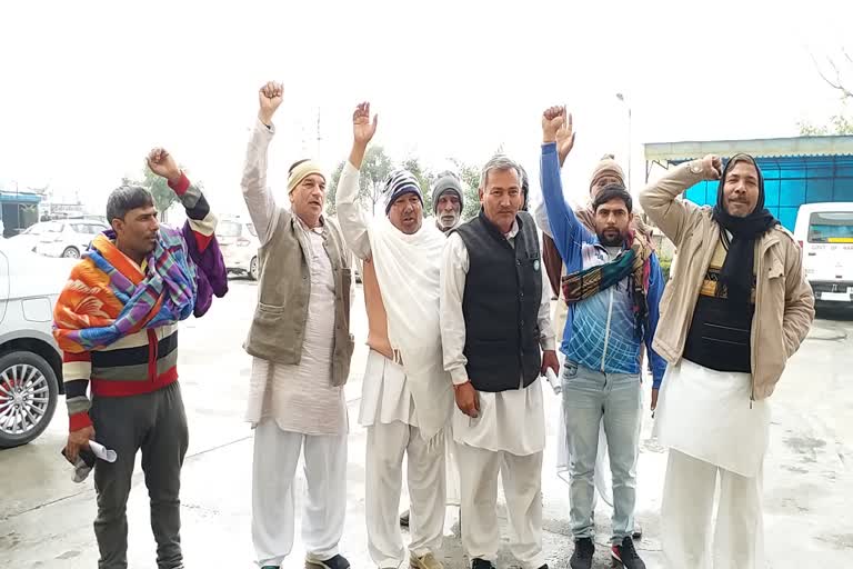 farmers opposed the central government budget in Gohana