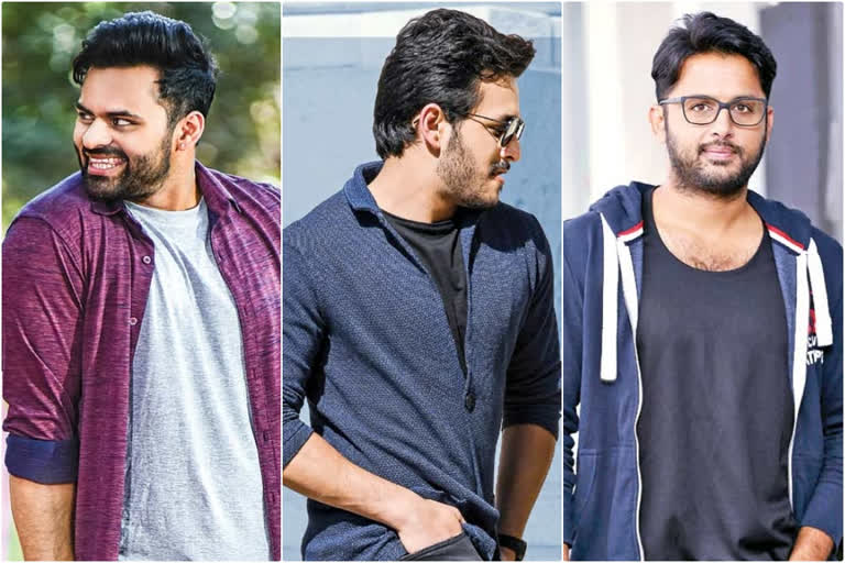 tollywood bachelors-nithiin-saidharam tej-akkineni Akhil