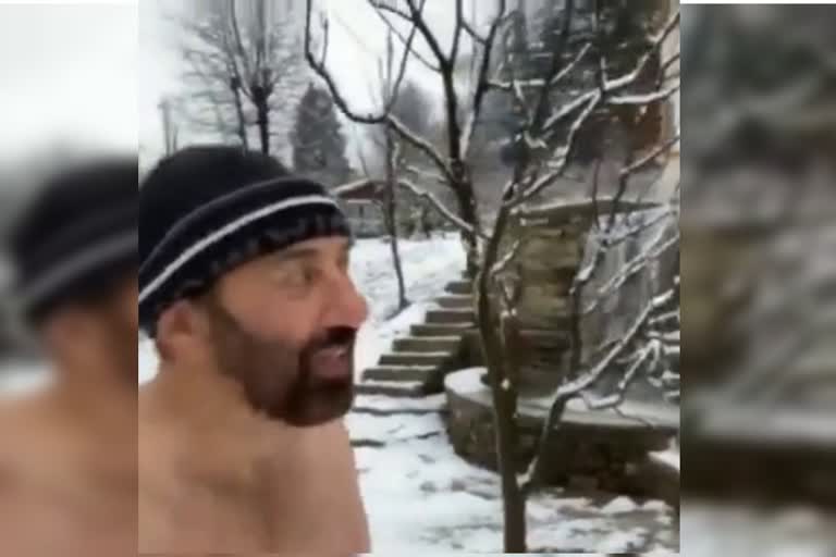 Sunny Deol in Manali