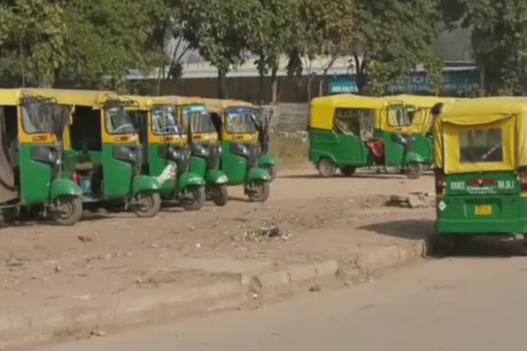 Auto drivers protest