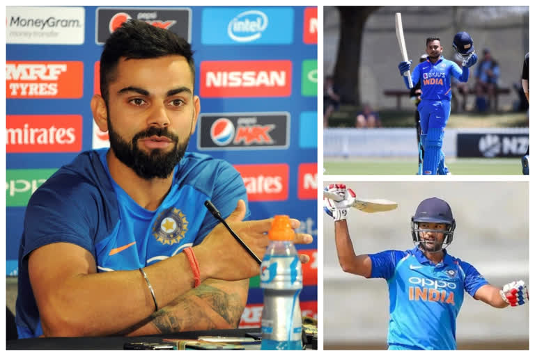 Shaw, Agarwal set to make ODI debut after Kohli says Rahul will bat in middle-order