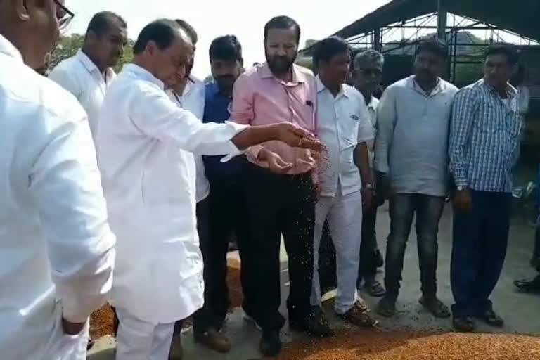 MINISTER INDRAKARAN REDDY STARTED MARK FED IN NIRMAL DISTRICT