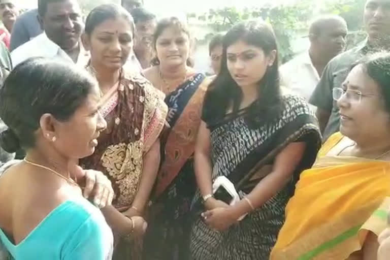 new collector visit to several villages in peddapalli