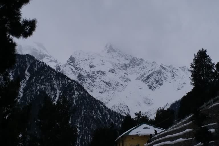 Kinnaur receives fresh snowfall