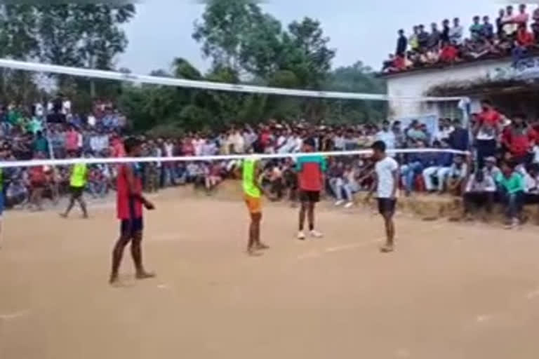 police dept conduct vallyball competitions in visakha agency