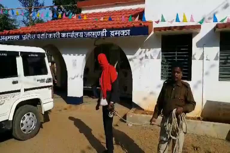 Jail accused of killing mother for money in dumka