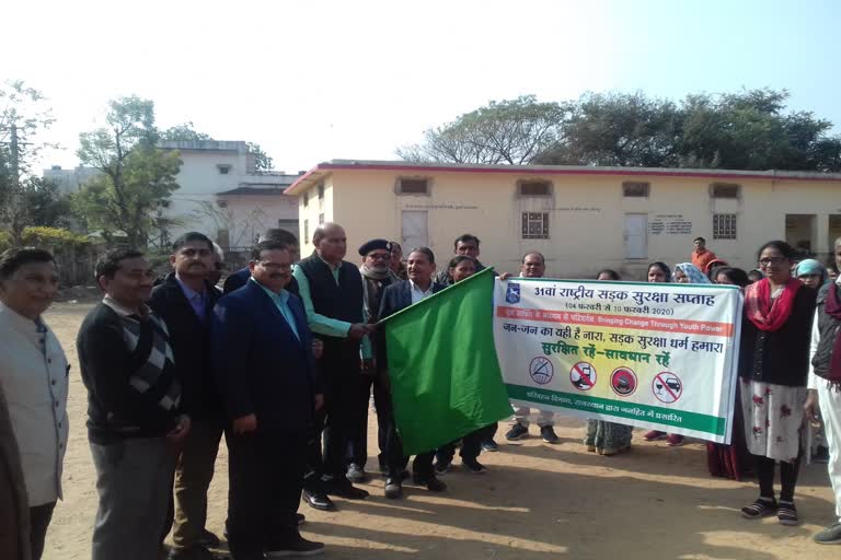 Road Safety Week in Karauli, सड़क सुरक्षा सप्ताह करौली