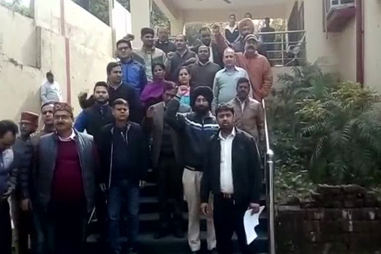 LIC Workers Protest In solan