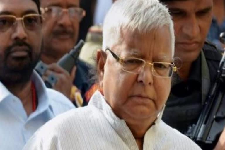 Lalu Yadav kidney, urin and creatinine report decrease in ranchi