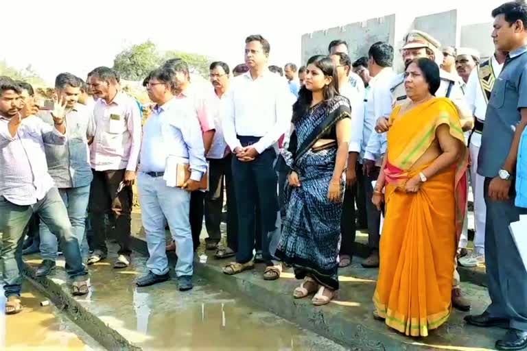 SAMMAKKA SAARAKKA JATHARA ARRANGEMENTS INSPECTED BY COLLECTOR SIKTHA PATNAYAK