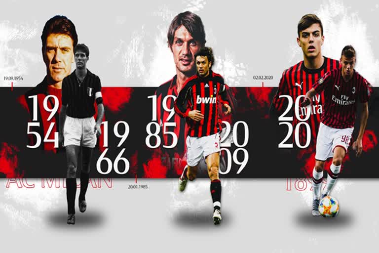 Daniel Maldini becames the third Maldini generation to play for Ac Milan