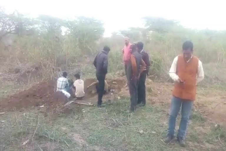 Farmer committing suicide due to debt