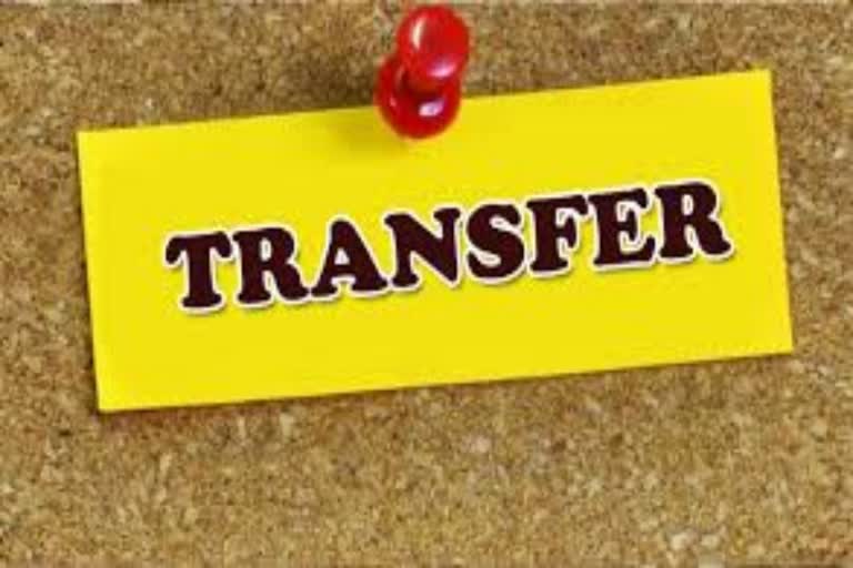 Slug Ias and hcs officers transfer chandigarh