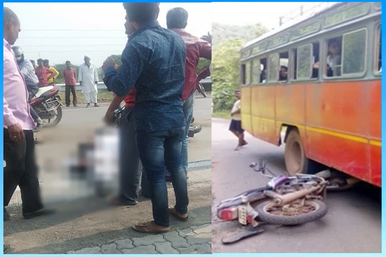 Twowheeler accident buldana