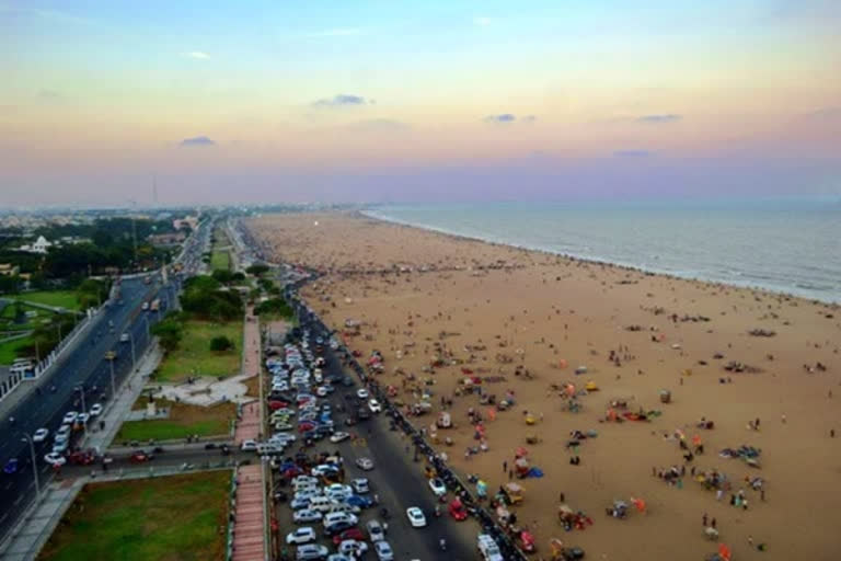 Rent to be collected for shops in marina beach