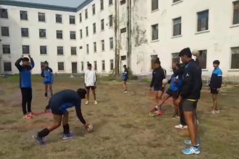 Under-19 Girls National Handball Game Competition start in ghaziabad